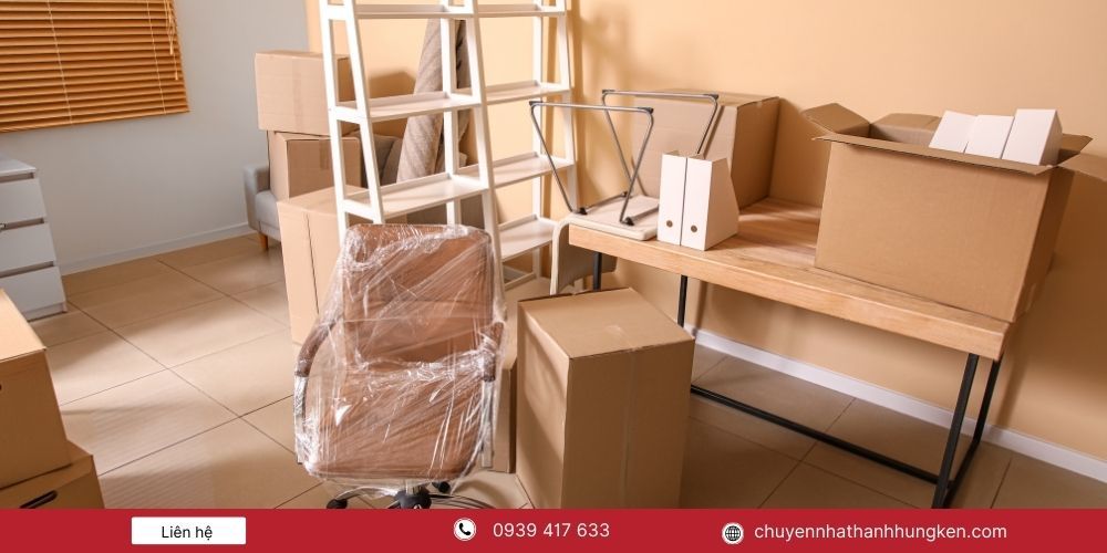 Nên chuẩn bị trước khoảng 5–7 ngày khi chuyển văn phòng