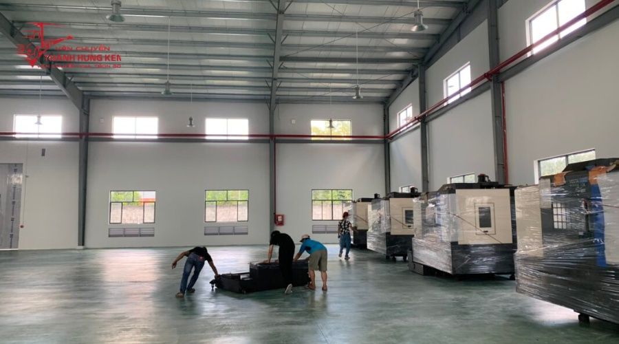 Đội ngũ Vận chuyển Thành Hưng Ken di dời kho xưởng trọn gói tại TP.HCM